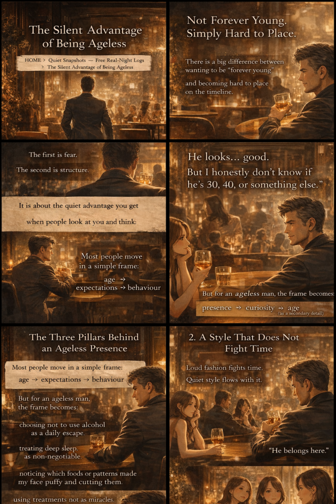 The Silent Advantage of Being Ageless